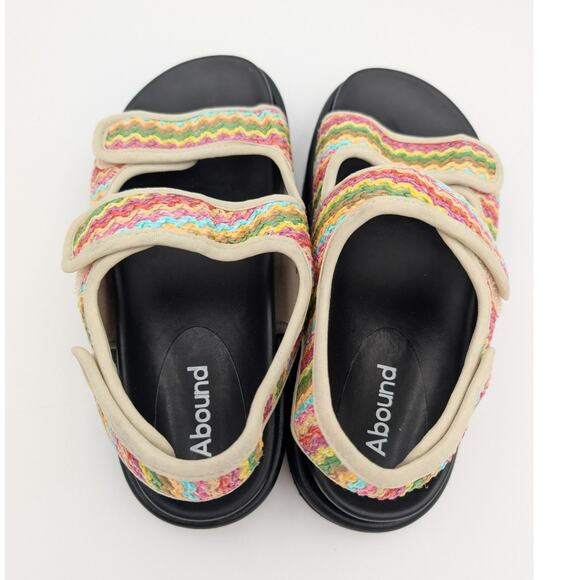 ABound Chance Platform Sandal Women's Yellow Clover Multi Size US6M - Picture 5 of 10